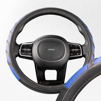 Оплетка SKYWAY Combo-2 M ЧерноСиняя экокожа